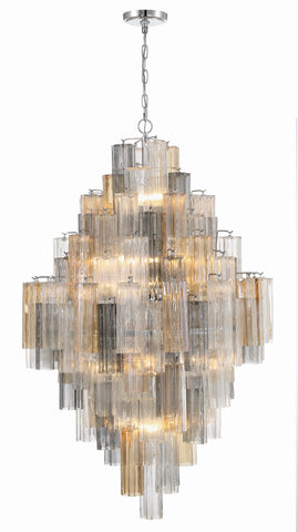 Addis 20 Light Polished Chrome Chandelier - C193-ADD-319-CH-AU