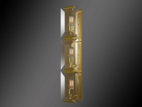 Luxe Crystal Wall Sconce Collection Vintage Rustic Lighting W 6" D 5.5" H 31.25"  - G7-CG/4600/3
