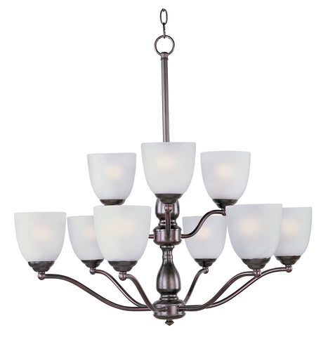 Stefan 9-Light Chandelier Oil Rubbed Bronze - C157-10066FTOI