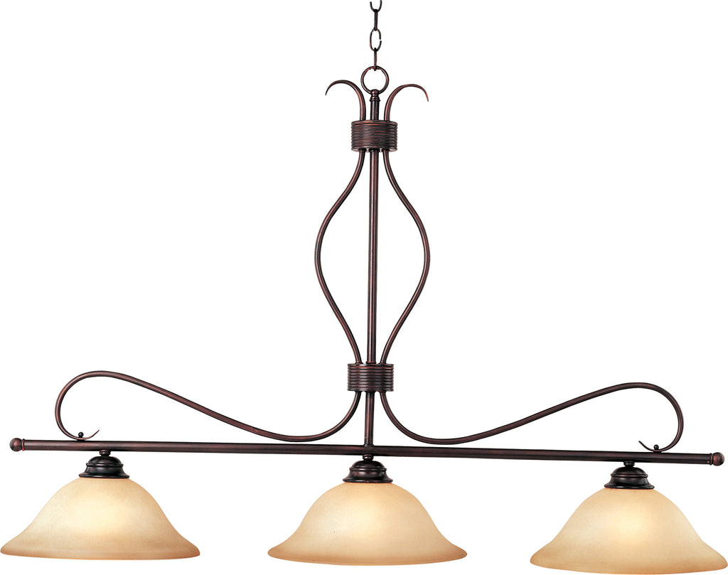 Basix 3-Light Pendant Oil Rubbed Bronze - C157-10127WSOI