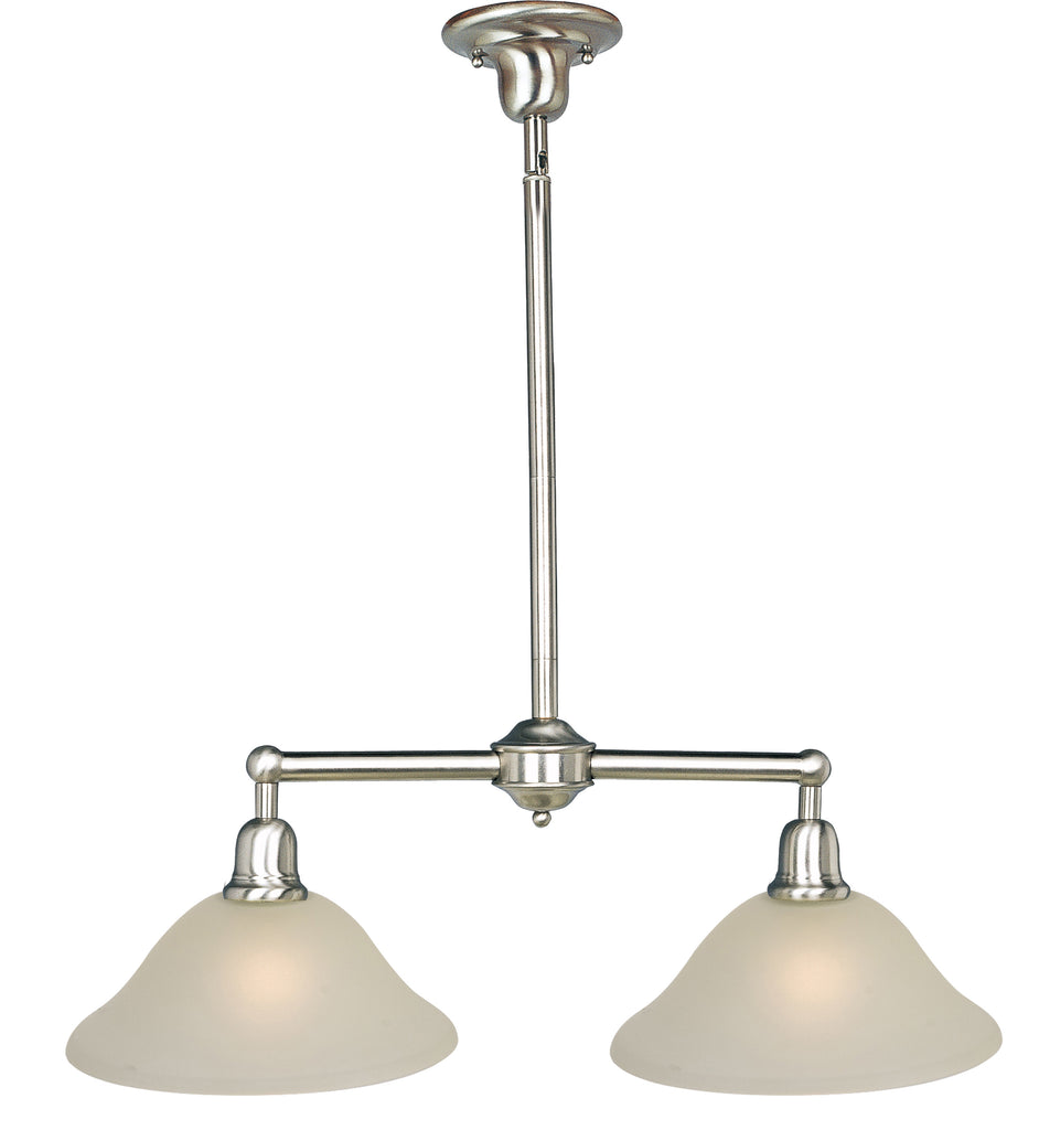 Bel Air 2-Light Pendant Satin Nickel - C157-11092SVSN