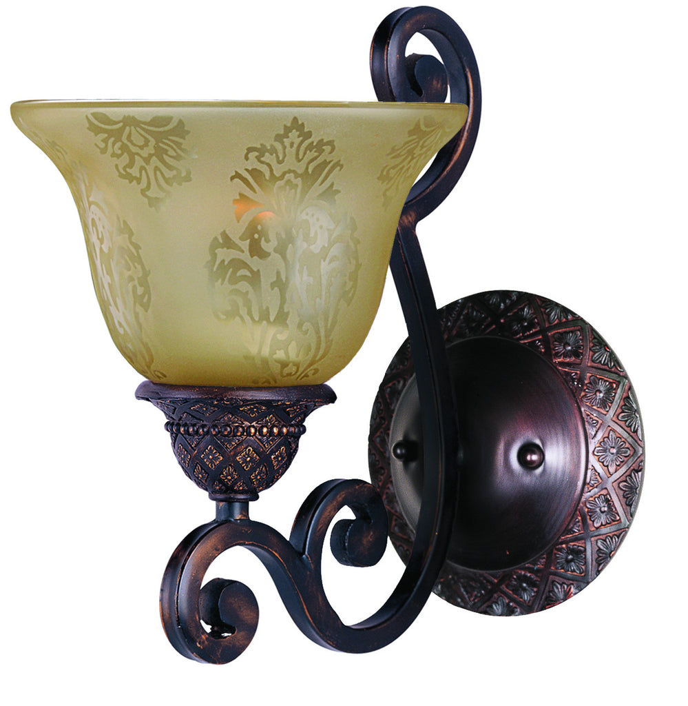 Symphony 1-Light Wall Sconce Oil Rubbed Bronze - C157-11246SAOI