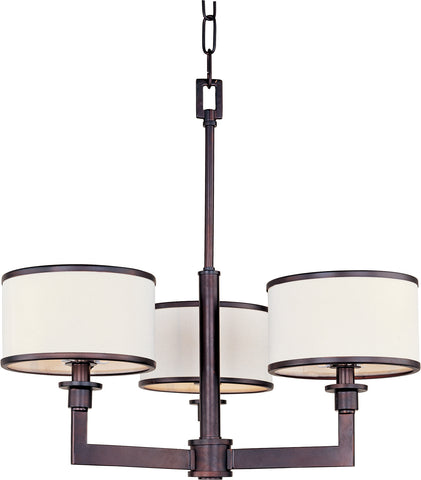 Nexus 3-Light Chandelier Oil Rubbed Bronze - C157-12054WTOI