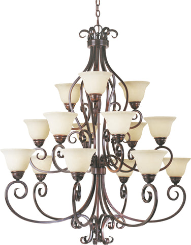 Manor 15-Light Chandelier Oil Rubbed Bronze - C157-12209FIOI