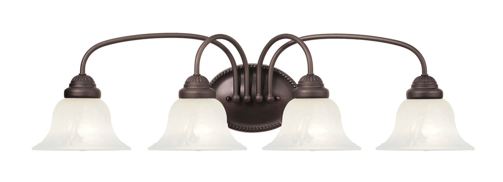 Livex Edgemont 4 Light Bronze Bath Light - C185-1534-07