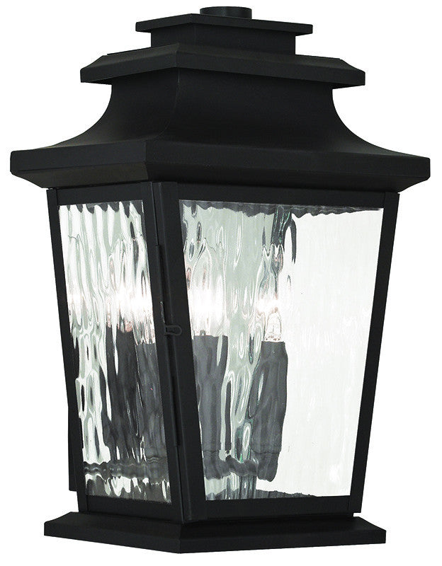 Livex Hathaway 3 Light Bronze Outdoor Wall Lantern - C185-20257-07