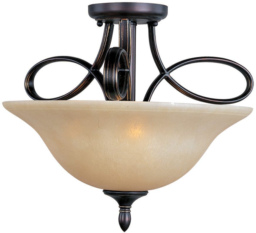 Infinity 3-Light Semi-Flush Mount Oil Rubbed Bronze - C157-21302WSOI