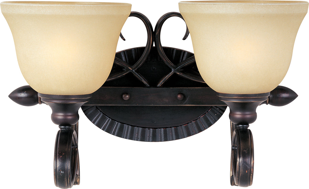 Infinity 2-Light Bath Vanity Oil Rubbed Bronze - C157-21312WSOI