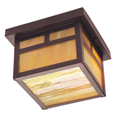 Livex Montclair Mission 2 Light Bronze Outdoor Ceiling Mount - C185-2139-07