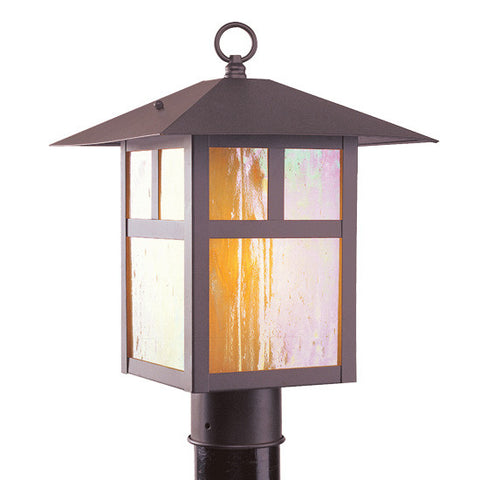 Livex Montclair Mission 1 Light Bronze Outdoor Post Lantern - C185-2140-07