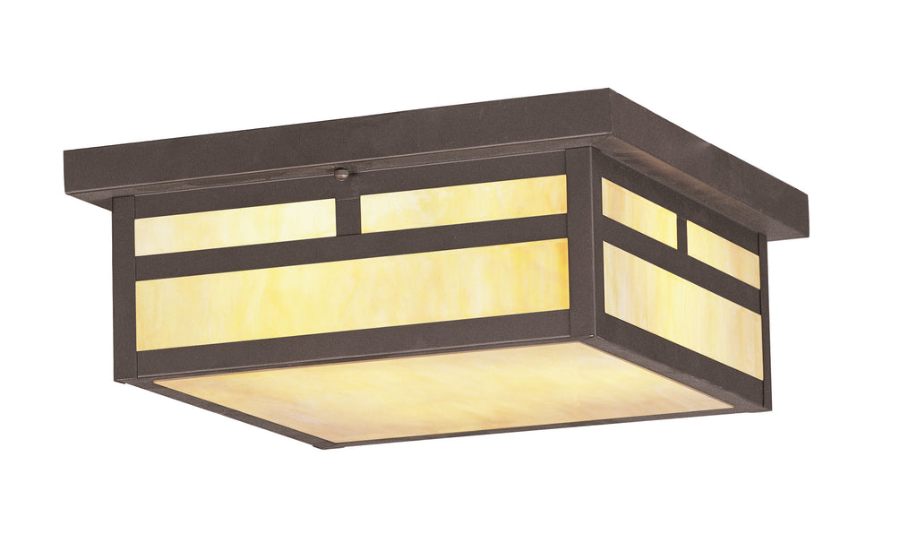 Livex Montclair Mission 3 Light Bronze Outdoor Ceiling Mount - C185-2146-07