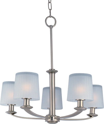 Finesse 5-Light Chandelier Satin Nickel - C157-21505FTSN