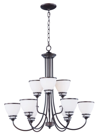 Novus 9-Light Chandelier Oil Rubbed Bronze - C157-21587SWOI