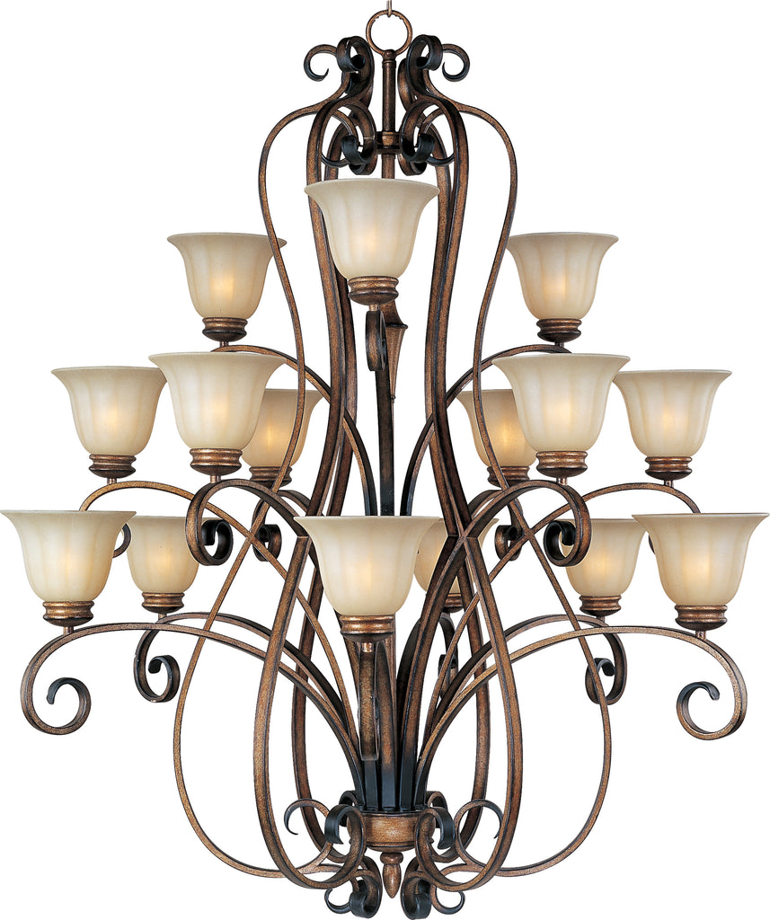 Fremont 15-Light Chandelier Platinum Dusk - C157-22247WSPD