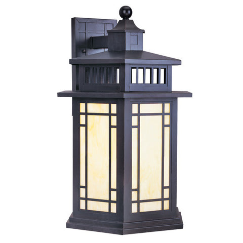 Livex Mirror Lake 1 Light Bronze Outdoor Wall Lantern - C185-2396-07