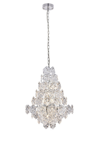 ZC121-1708D24C - Urban Classic: London 12 Light Chrome Chandelier