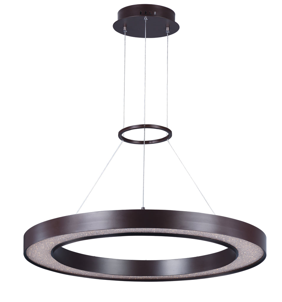 Splendor LED Pendant Bronze - C157-35047CRYBZ