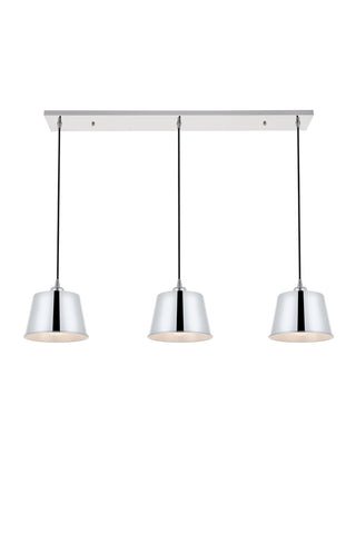 ZC121-LD4057D40C - Living District: Nota 3 light chrome Pendant