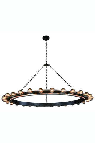 ZC121-1500G65VBSL - Urban Classic: Winston 30 light Silver Leaf & Vintage Bronze
 Pendant