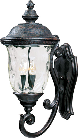 Carriage House VX 3-Light Outdoor Wall Lantern Oriental Bronze - C157-40424WGOB