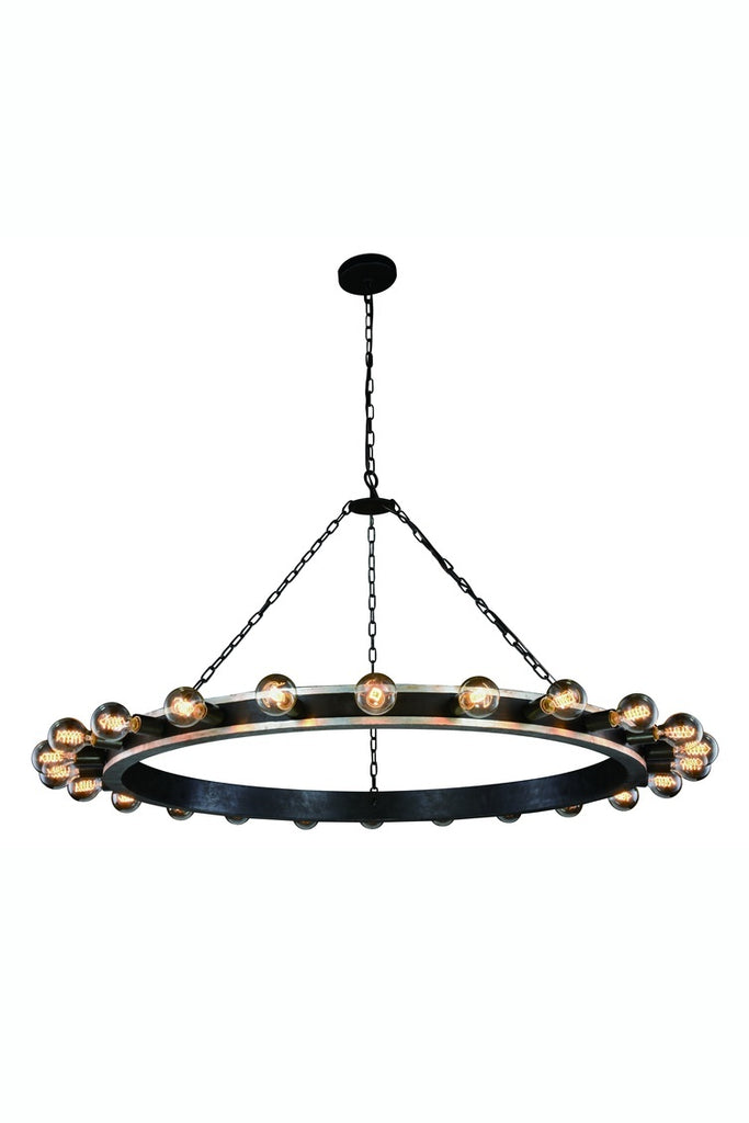 ZC121-1500G55VBSL - Urban Classic: Winston 24 light Silver Leaf & Vintage Bronze
 Pendant