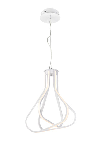 ZC121-5105D18WH - Regency Lighting: Dahlia 3 light in White Pendant