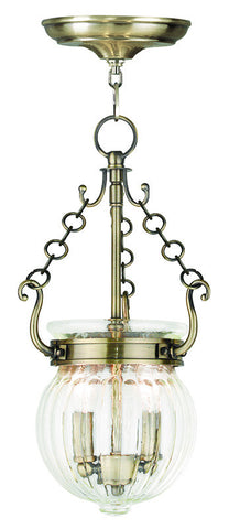 Livex Everett 2 Light Antique Brass Pendant - C185-50503-01