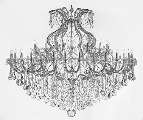 Maria Theresa Crystal Chandelier Trimmed With Spectra Tm Crystal - Reliable Crystal Quality By Swarovski - Cjd-Cs/2181/72Sw
