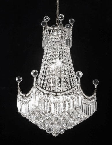 French Empire Empress Crystal(Tm) Chandelier Lighting H 28" W 20" - Cjd-Cs/2179/20