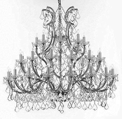 Empress Crystal (Tm) Chandelier Lighting 52X46 - Gb104-B36/Silver/756/36+1