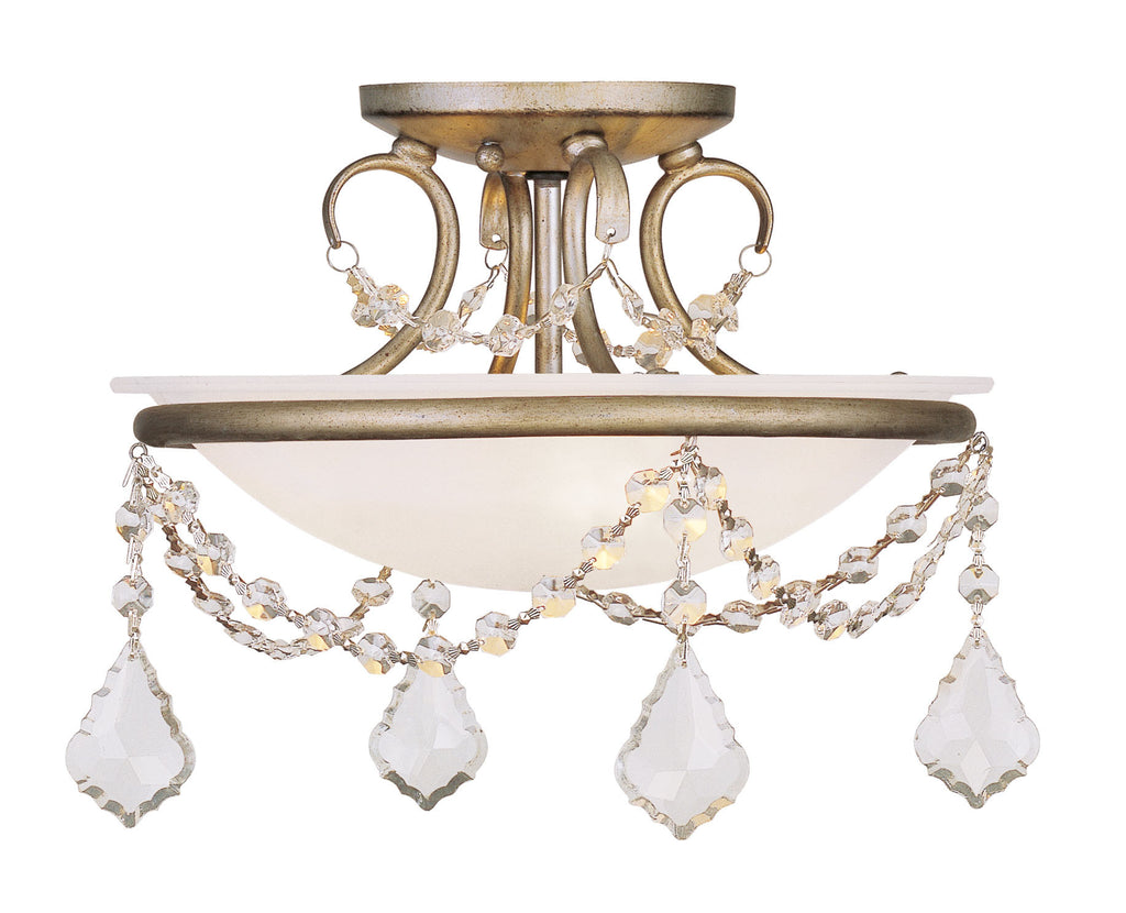 Livex Chesterfield/Pennington 2 Light ASL Ceiling Mount - C185-6523-73