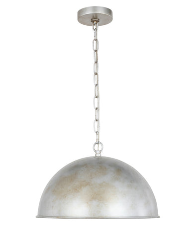 ZC121-LD6013D15S - Living District: Merce 1 light Vintage Sliver pendant