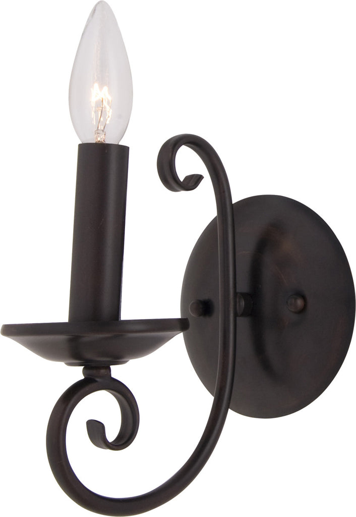 Loft 1-Light Wall Sconce Oil Rubbed Bronze - C157-70001OI