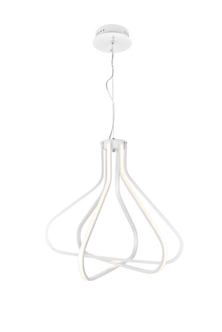 ZC121-5105D26WH - Regency Lighting: Dahlia 3 light in White Pendant