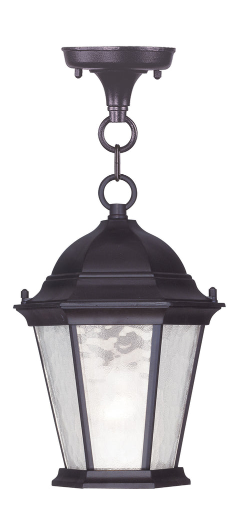 Livex Hamilton 1 Light Bronze Chain Lantern - C185-7559-07