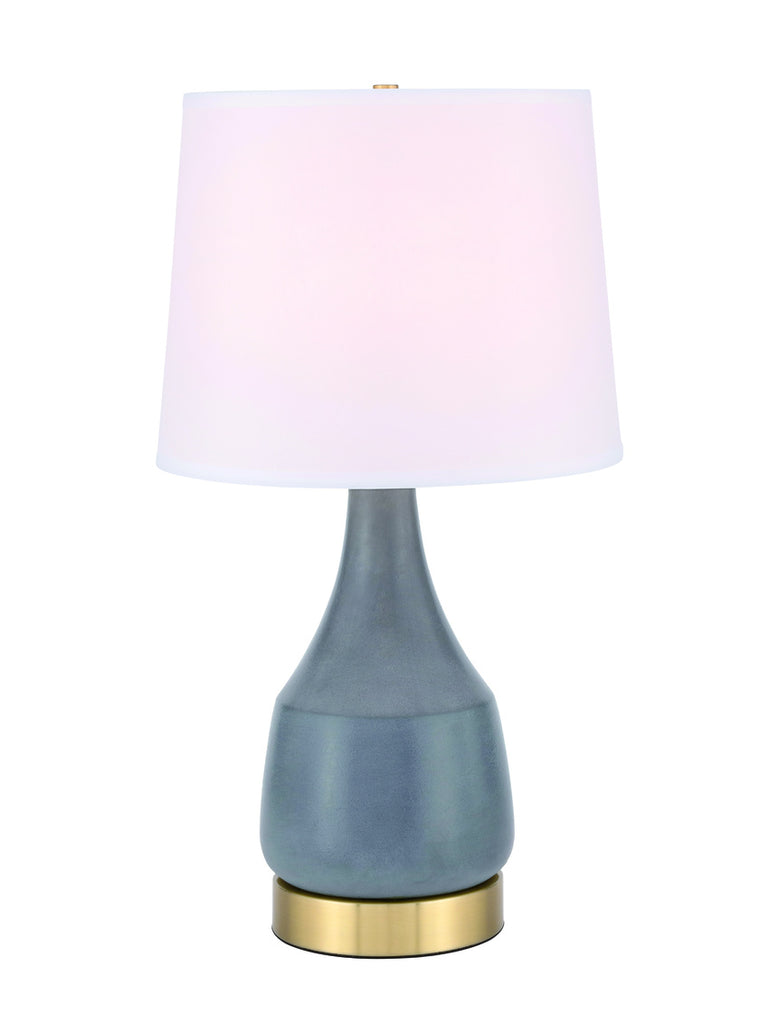 ZC121-TL3052GR - Regency Decor: Reverie 1 light Gray Table Lamp