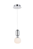 ZC121-5107D1C - Regency Lighting: Lea 1 light in Chrome Pendant