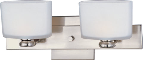 Essence 2-Light Bath Vanity Satin Nickel - C157-9002SWSN