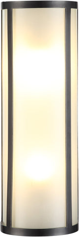 C121-1427W5BZ By Elegant Lighting - Sierra Collection Bronze Finish 2 Lights Wall Sconce