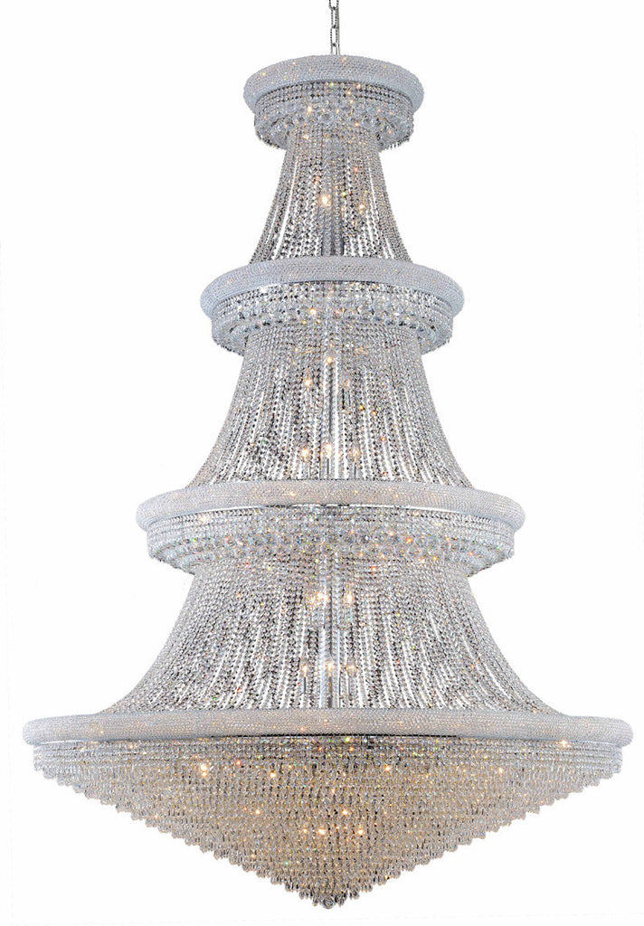 C121-1802G72G/EC By Elegant Lighting - Primo Collection Gold Finish 66 Lights Foyer/Hallway