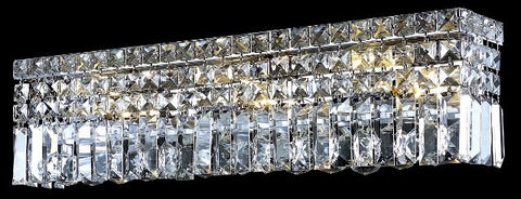 ZC121-V2032W26C/RC By Elegant Lighting Maxim Collection 6 Light Wall Sconces Chrome Finish