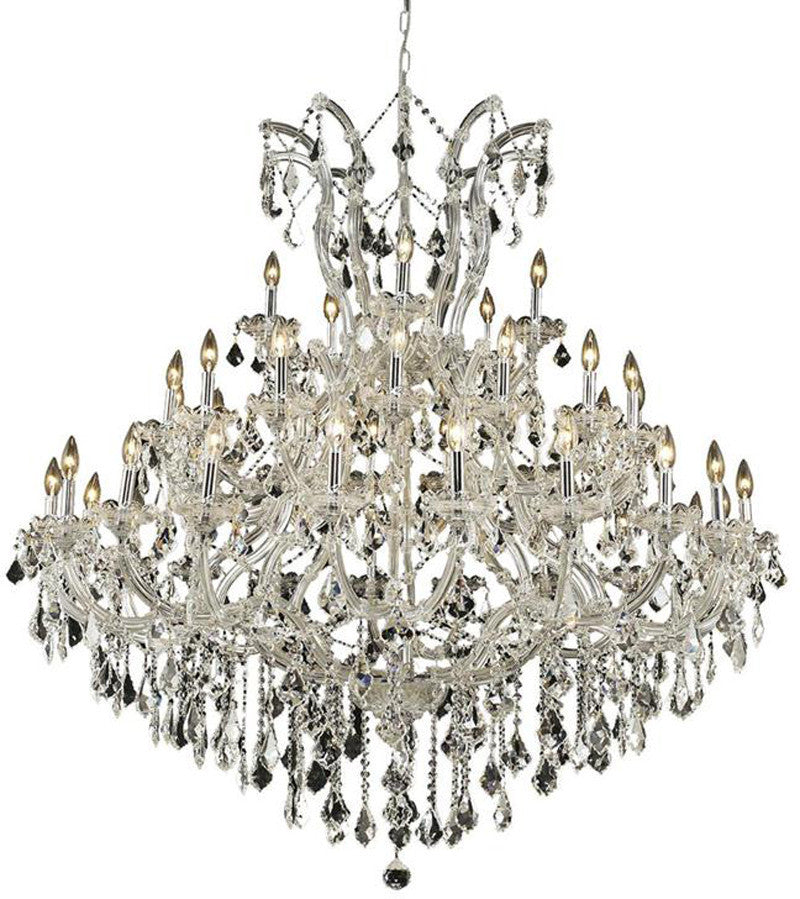 ZC121-2800G52C/EC By Regency Lighting - Maria Theresa Collection Chrome Finish 41 Light Foyer/Hallway