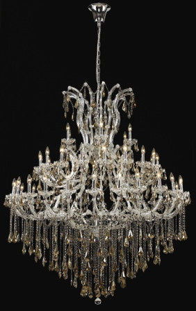 C121-2801G60C-GT By Regency Lighting-Maria Theresa Collection Chrome Finish 49 Lights Chandelier