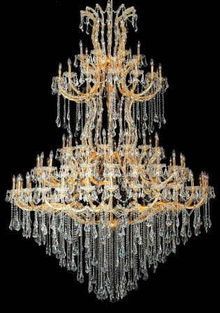 C121-2801G96G By Regency Lighting-Maria Theresa Collection Gold Finish 85 Lights Chandelier