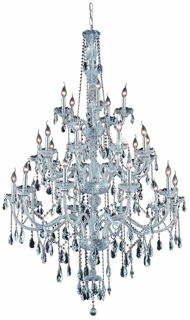 ZC121-7925G43C/EC By Regency Lighting - Verona Collection Chrome Finish 25 Lights Foyer/Hallway