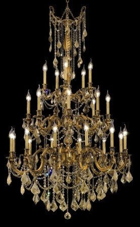 C121-9225G38FG-GT By Regency Lighting-Rosalia Collection French Gold Finish 25 Lights Chandelier