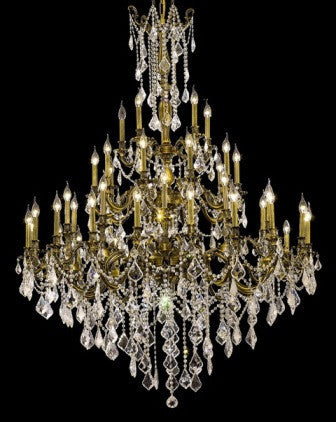 C121-9245G54AB By Regency Lighting-Rosalia Collection Antique Bronze Finish 45 Lights Chandelier