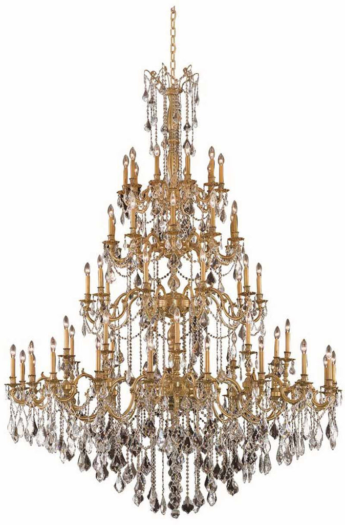 C121-9260G72FG/EC By Elegant Lighting - Rosalia Collection French Gold Finish 60 Lights Foyer/Hallway