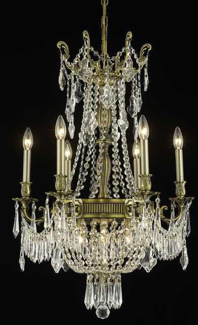 ZC121-9309D22AB/EC By Regency Lighting Esperanza Collection 9 Light Chandeliers Antique Bronze Finish