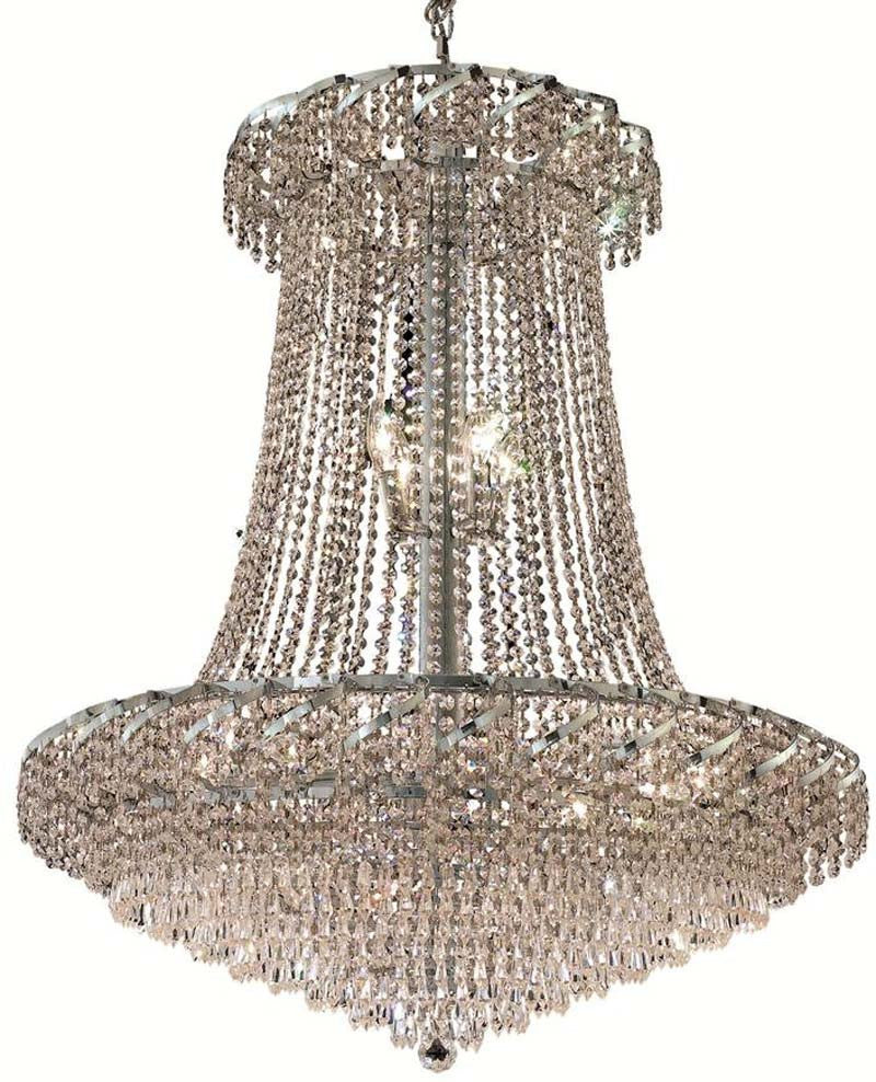 ZC121-ECA4G36SC/EC By Regency Lighting - Belenus Collection Chrome Finish 22 Lights Foyer/Hallway